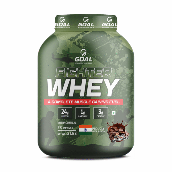 Fighter Whey | 24g Protein | 1g L-Arginine | 3g Creatine