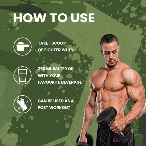 Fighter Whey | 24g Protein | 1g L-Arginine | 3g Creatine