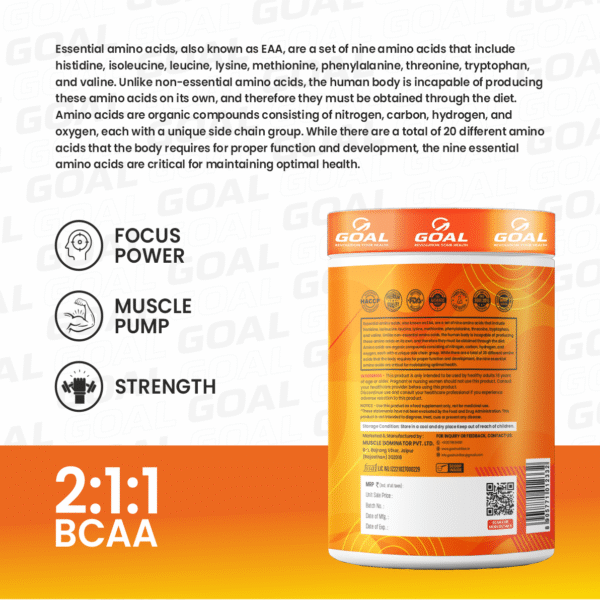 Flexx Premium Aminos added Electrolytes BCAA