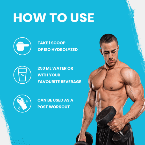 Iso Hydrolyzed Microfiltered Isolate Protein 30g Protein | 6.2g Bcaa