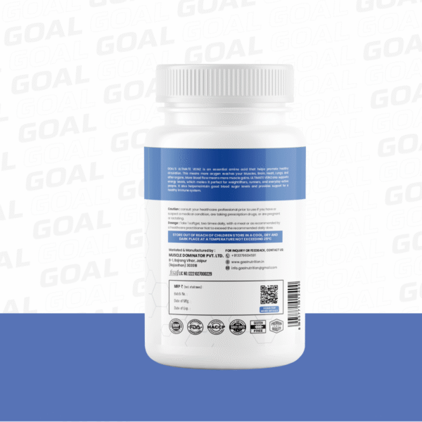 Ultimate Veinz Nitric Oxide Precursor 90 Capsules